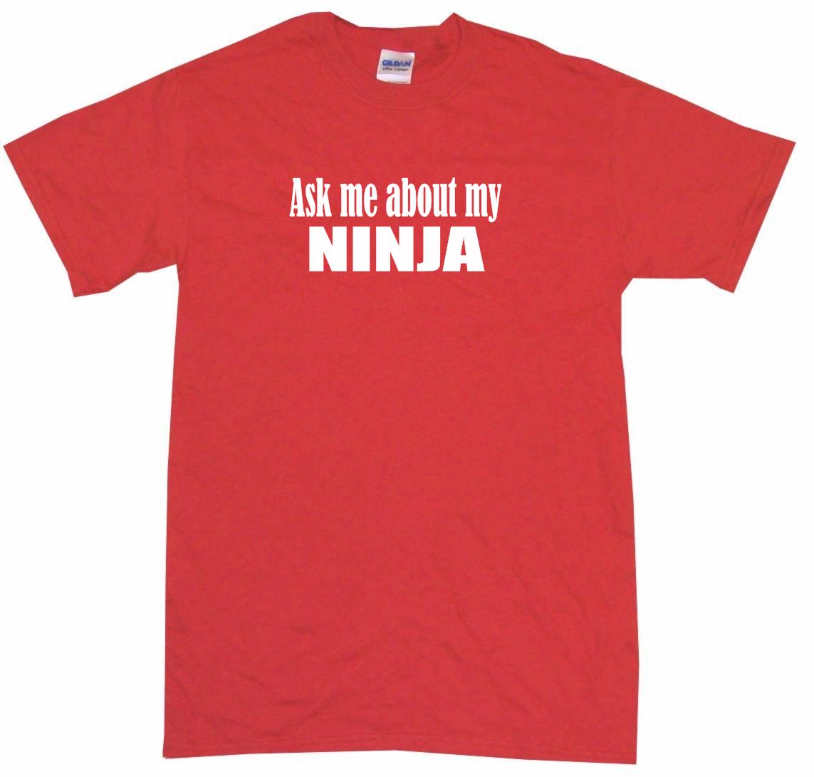 ask me ninja t shirt