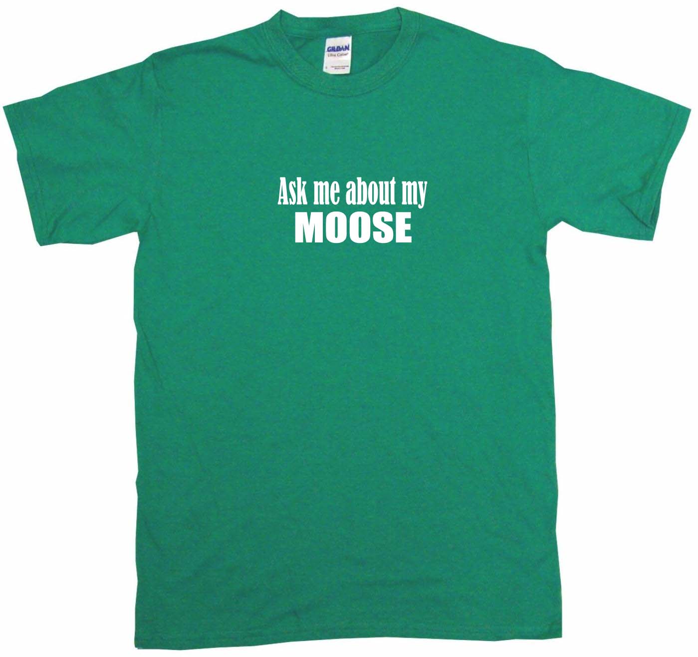 Moose For President Mens Tee Shirt Pick Size Color Small-6XL 