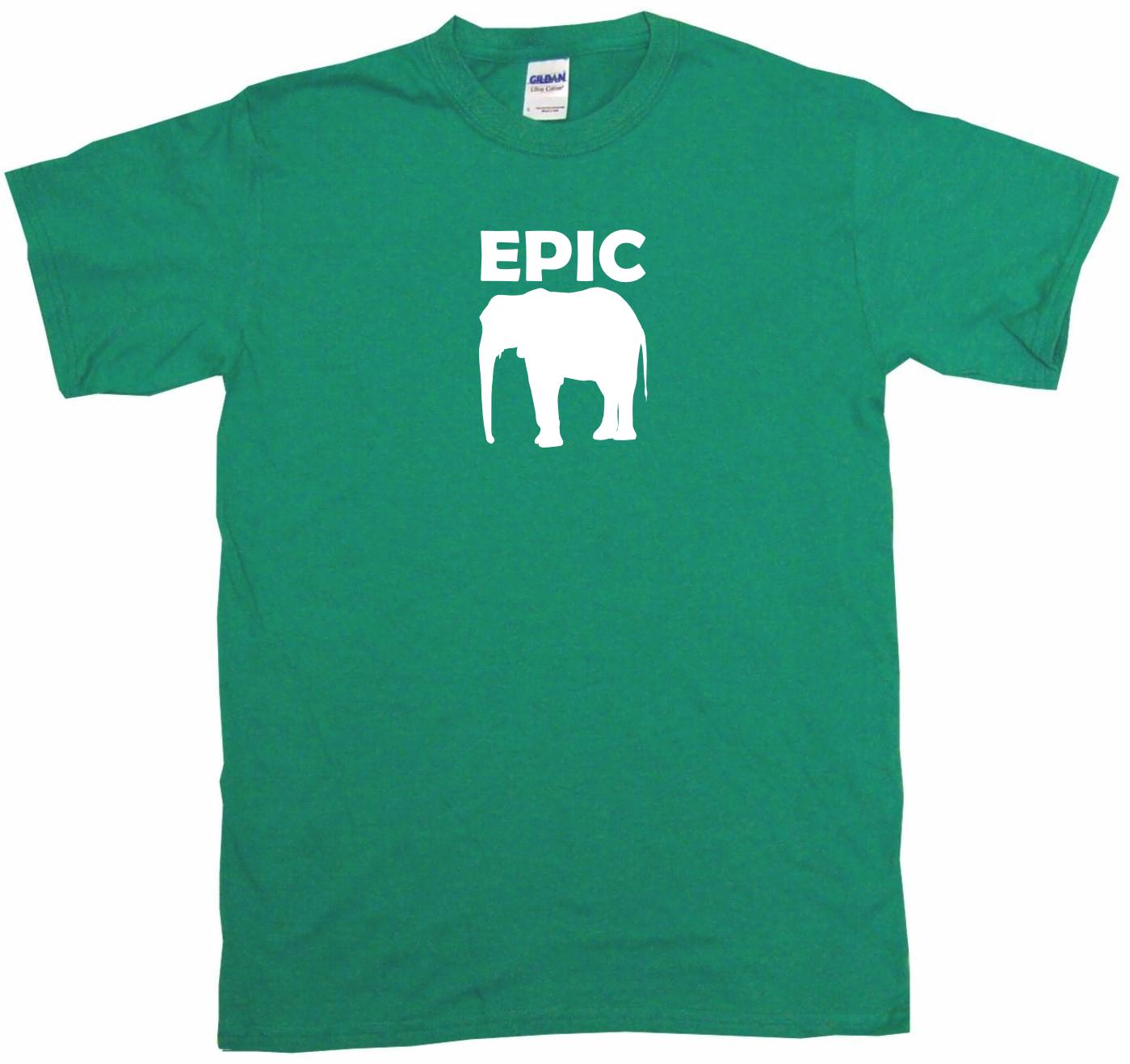 Epic Elephant Logo Kids Tee Shirt Boys Girls Unisex 2T-XL ...