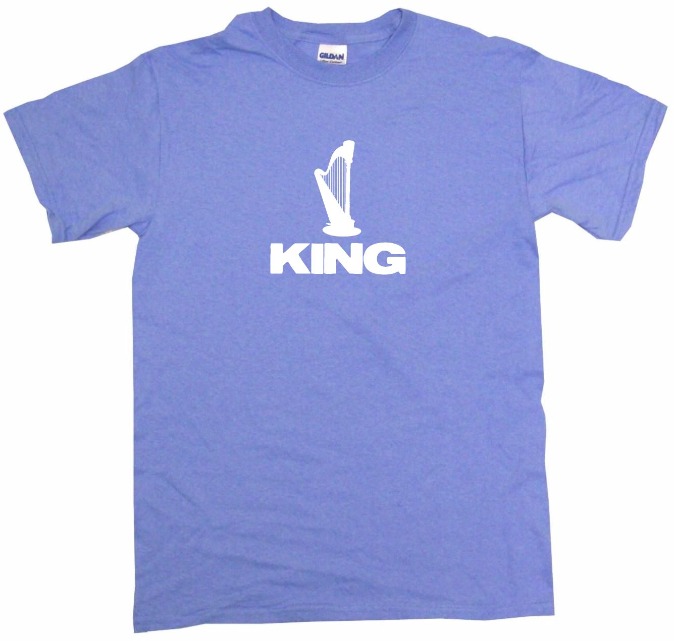 Harp Silhouette King Mens Tee Shirt Pick Size Color Small-6XL