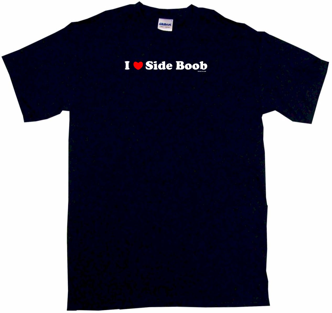 I Heart Side Boob Womens Tee Shirt Pick Size Color Petite Regular | eBay