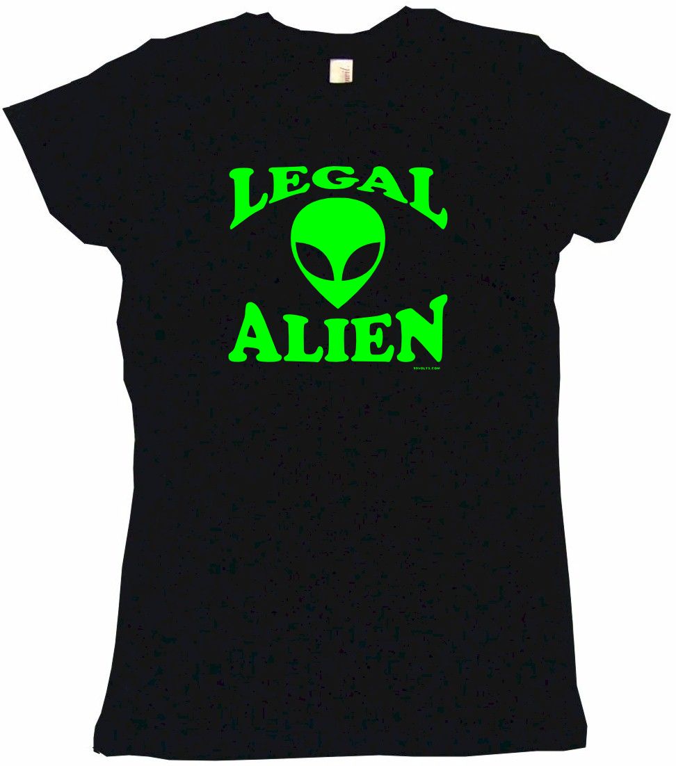 alien t shirt womens